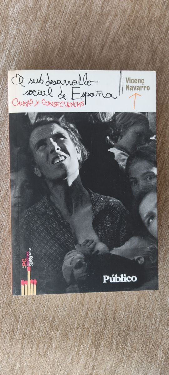 El subdesarrollo social en España. Causas y conse