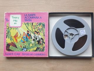 TINTÍN-TINTÍN Y MALÚ- SUPER 8MM