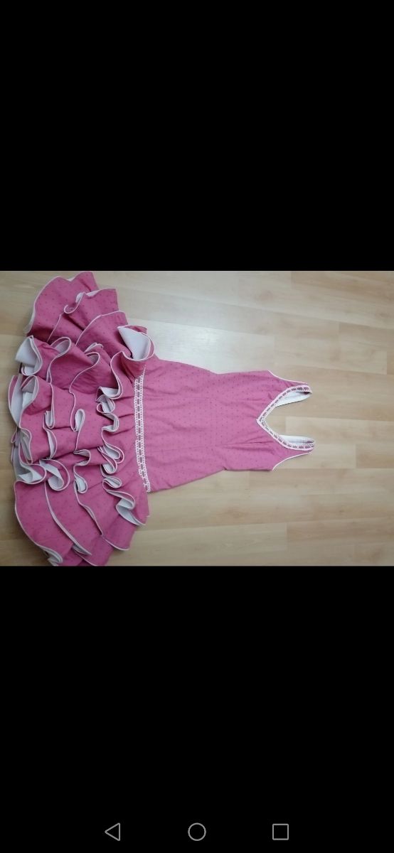 Traje corto de flamenca