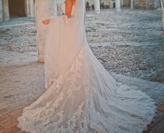 vestido de novia pronovias palabra de honor 