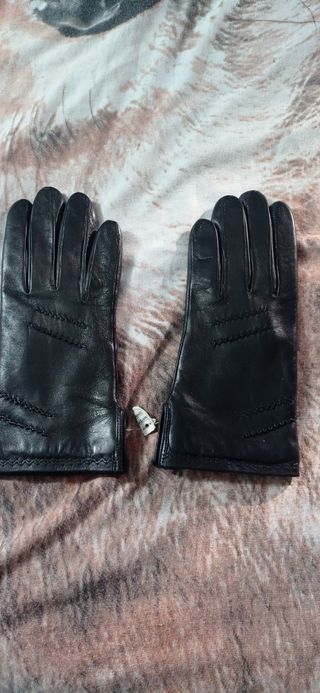 Guantes cuero talla 8
