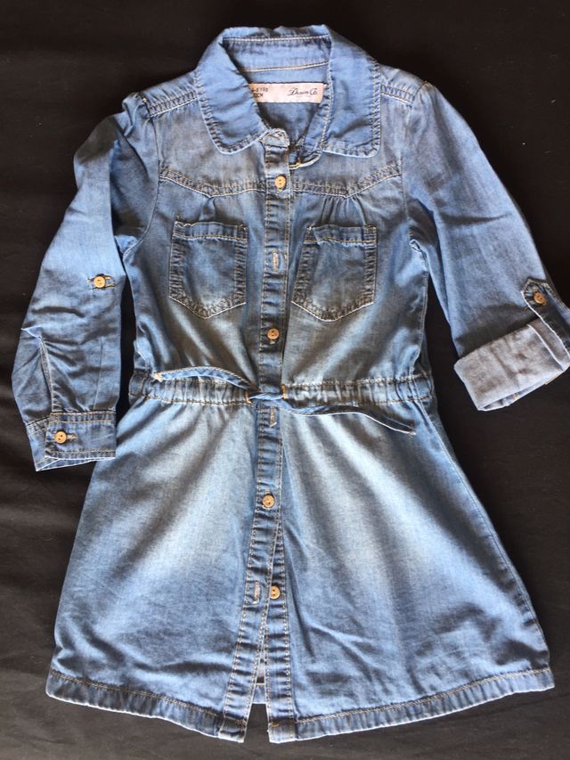 VESTIDO DENIN 4 a 5 AÑOS