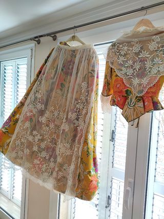 Traje fallera adulta siglo XVIII
