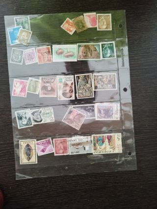 sellos del mundo y españa