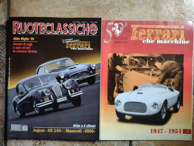 RUOTECLASSICHE 96 + FASCICOLO FERRARI CHE MACCHINE