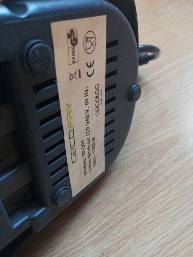 freidora aire cecotec