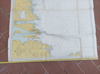 Carta de navegación antigua