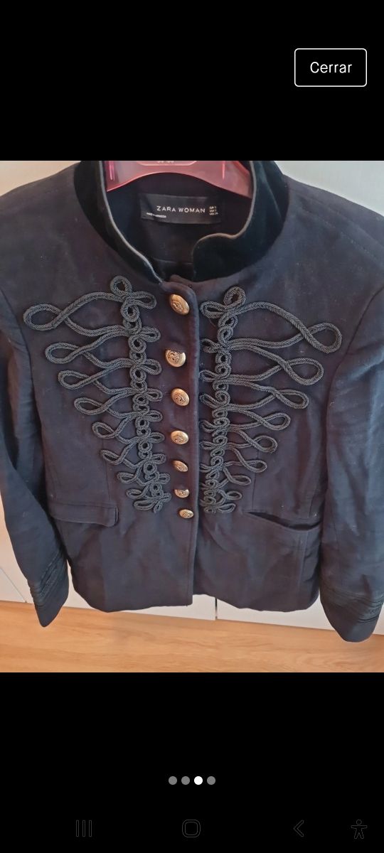 Americana terciopelo