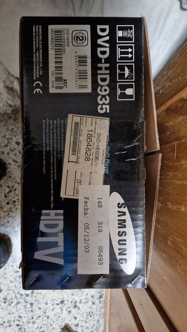 Lettore DVD Samsung hd935