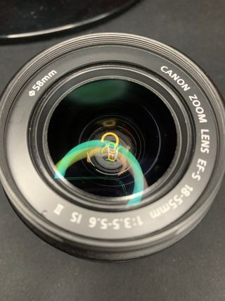 Canon 80d con objetivos