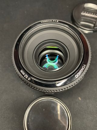 Canon 80d con objetivos