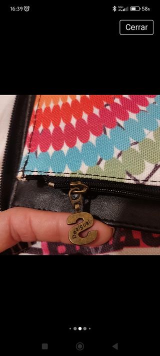cartera Desigual viaje
