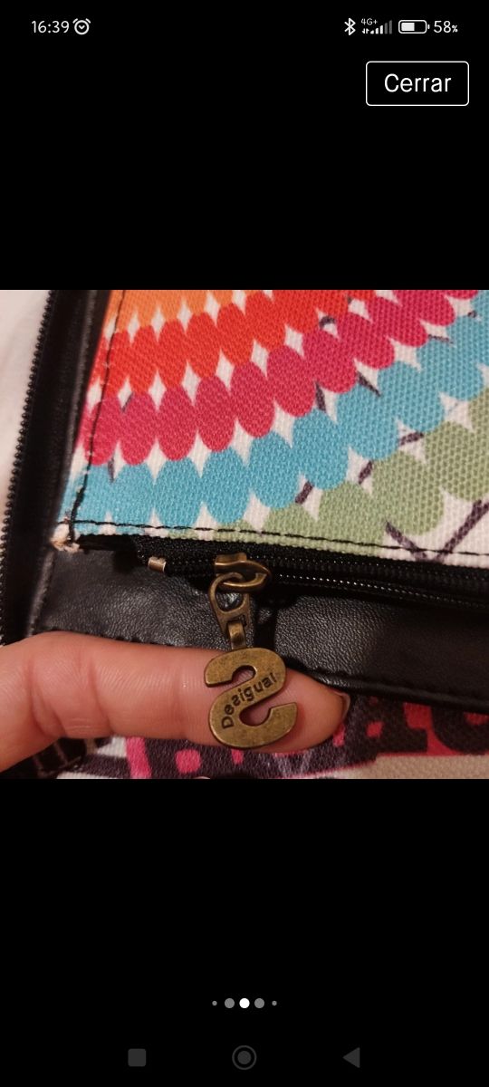 cartera Desigual viaje