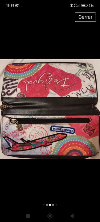 cartera Desigual viaje