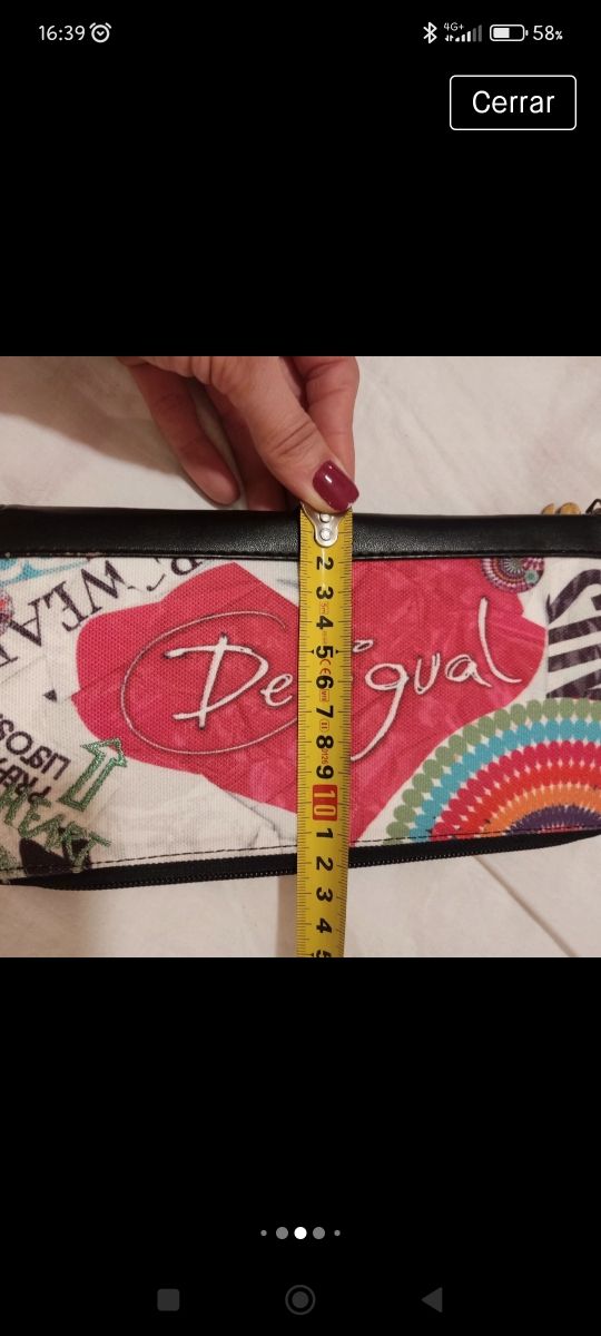 cartera Desigual viaje