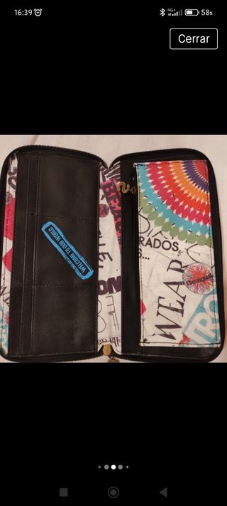 cartera Desigual viaje