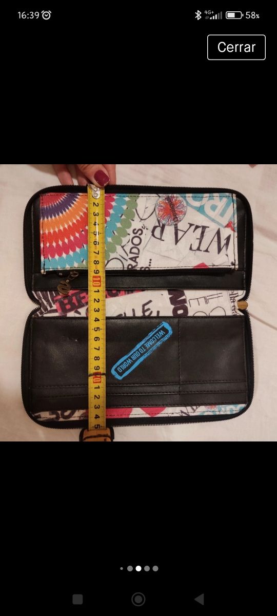 cartera Desigual viaje
