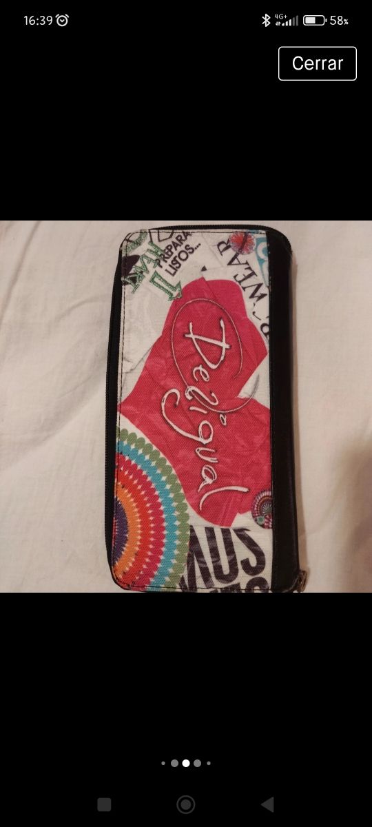 cartera Desigual viaje