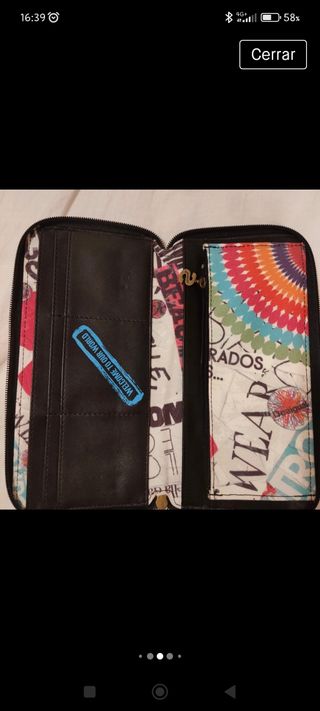 cartera Desigual viaje