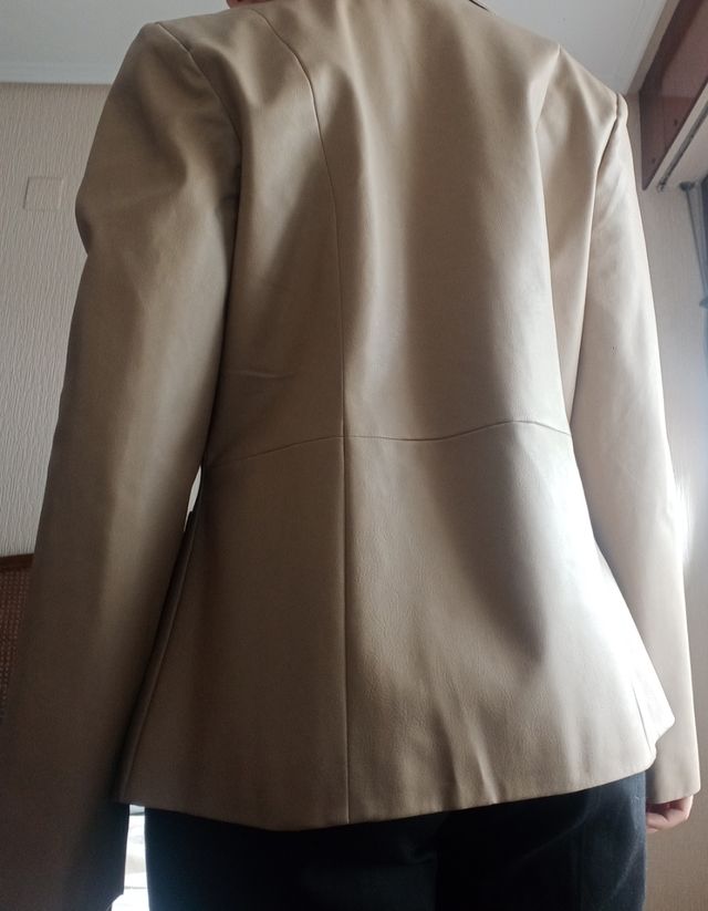 chaqueta imitacion piel polipiel