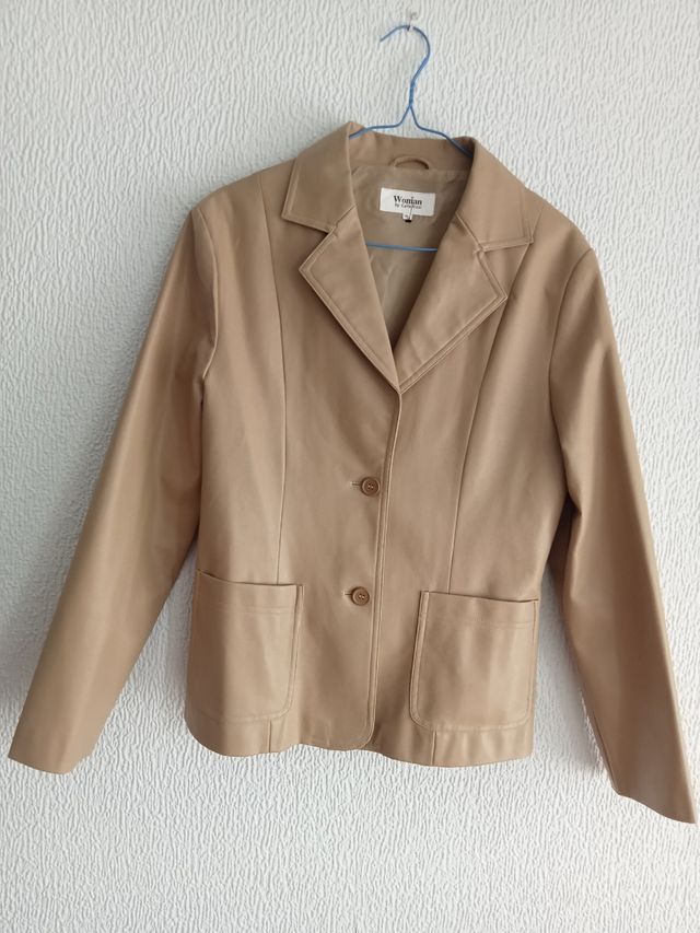 chaqueta imitacion piel polipiel