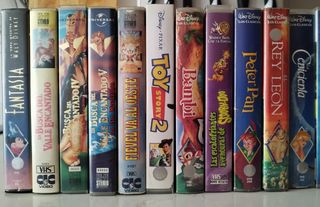 Películas VHS de Disney