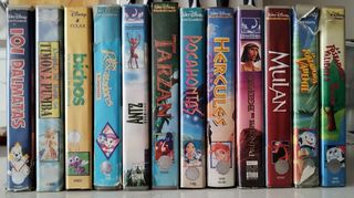 Películas VHS de Disney