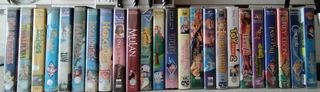 Películas VHS de Disney