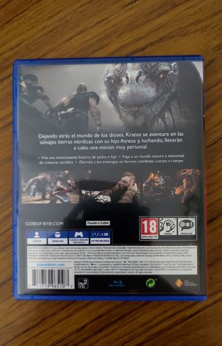 GOD OF WAR PARA PS4