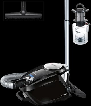 Aspirador sin bolsa BOSCH negro