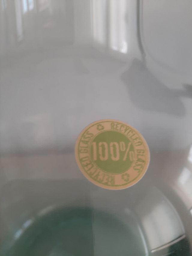 Jarra vidro 100% reciclado