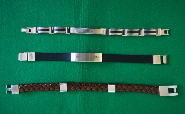 Lote Pulseras y complementos hombre