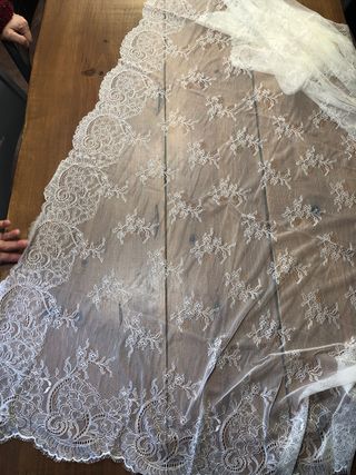 Mantilla fallera rectangular 90x200