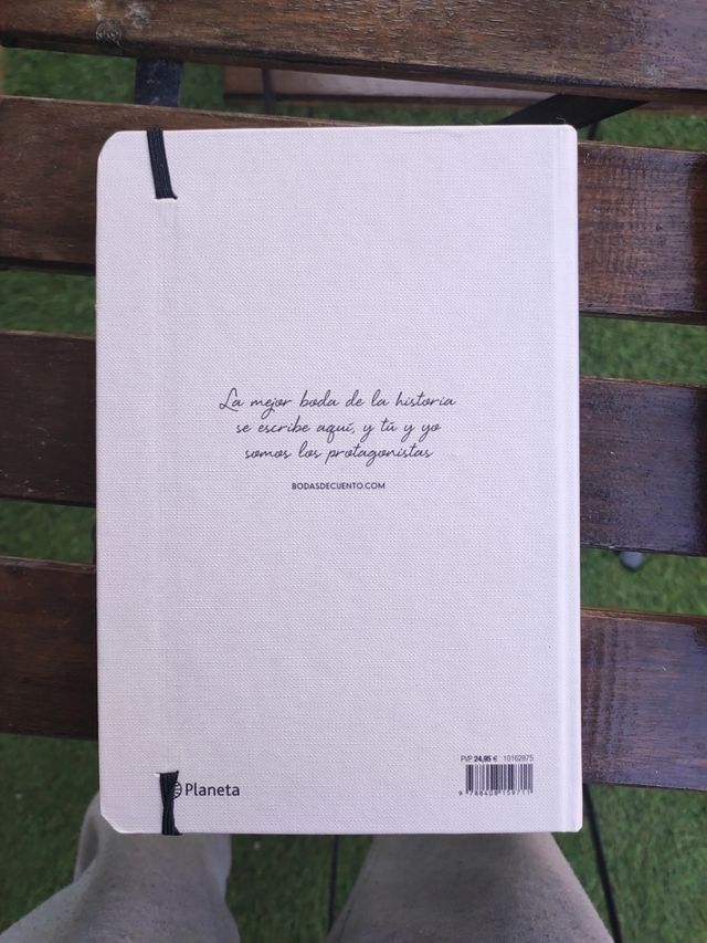 la agenda de nuestra boda (sin usar)