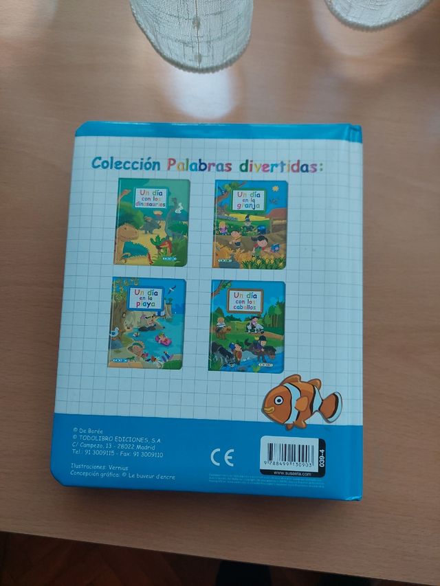 Libros Un día en la playa y Un día en la granja