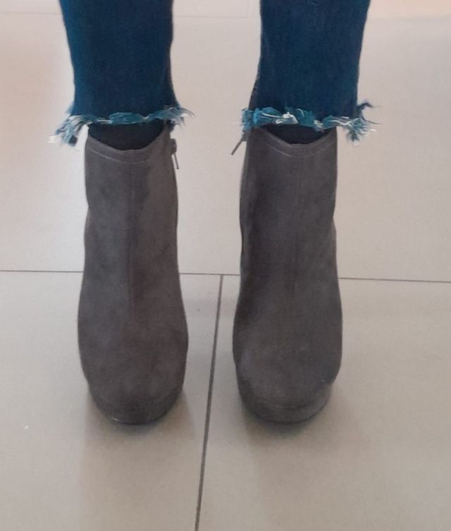 Botines ante gris t.39