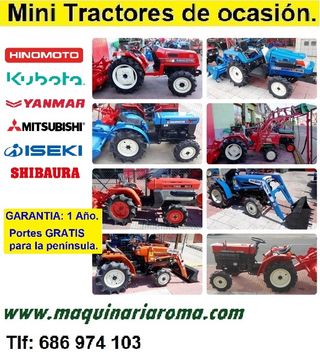 Tractores pequeños de ocasión,