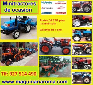 Tractores pequeños de ocasión,