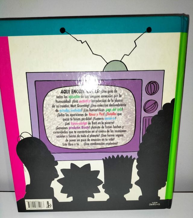 guía libro los Simpson