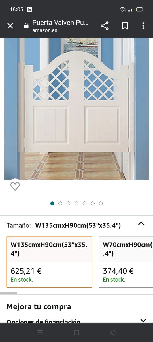 puertas vaivén macizas