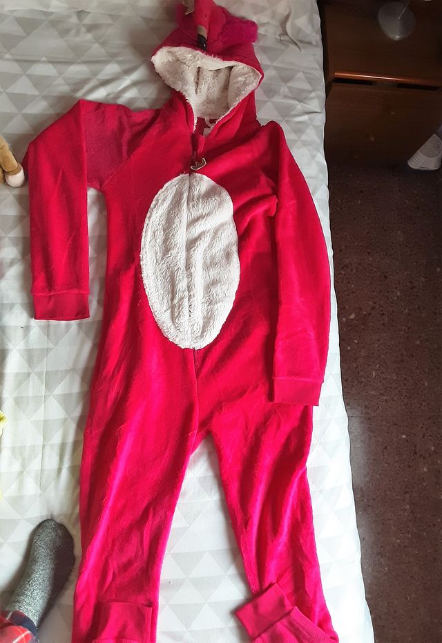 Disfraz / Pijama de flamenco rosa