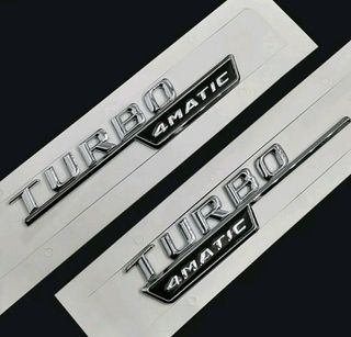 Letras Anagrama TURBO 4MATIC + AMG Fuengirola 