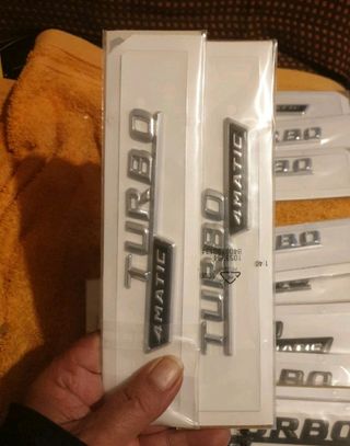 Letras Anagrama TURBO 4MATIC + AMG Fuengirola 