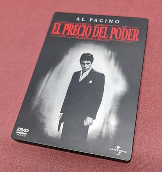 DVD Steelbook El Precio del Poder Platinum Edition