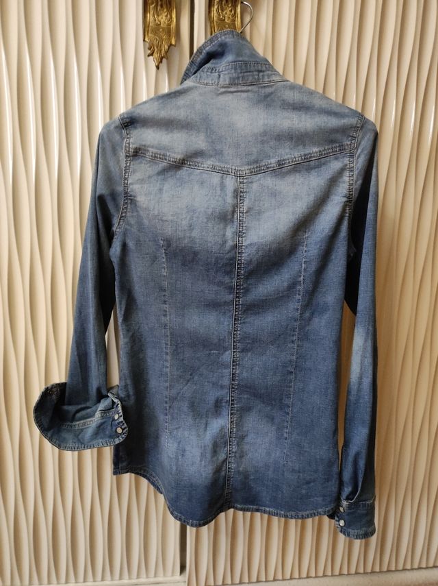 CAMISA VAQUERA DENIM