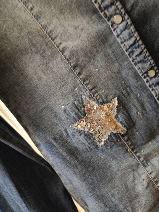 CAMISA VAQUERA DENIM