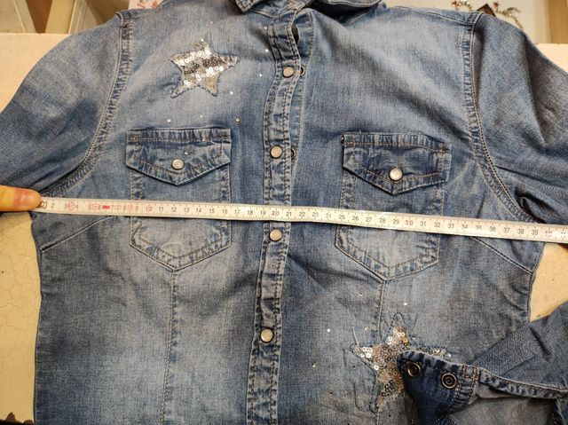 CAMISA VAQUERA DENIM