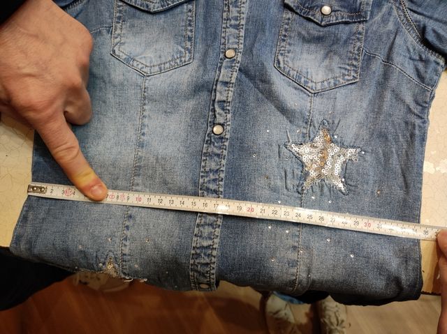 CAMISA VAQUERA DENIM