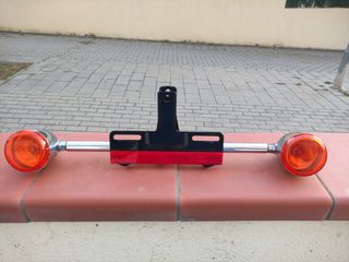 intermitentes barra  porta matricula Sportster