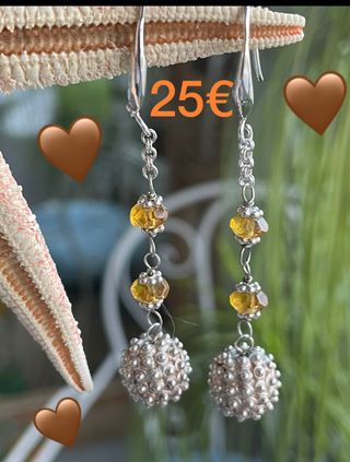 Pendientes plata